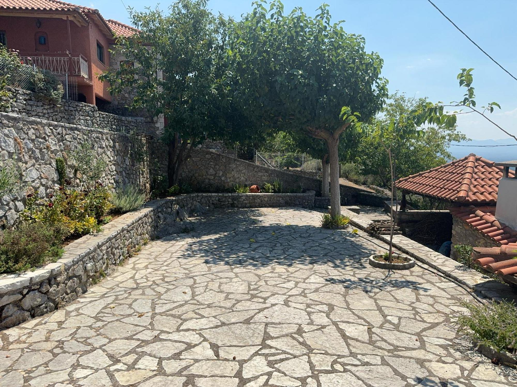 Terra Petra Villa at Psari Trikolonon Gortynia Psarion Bagian luar foto