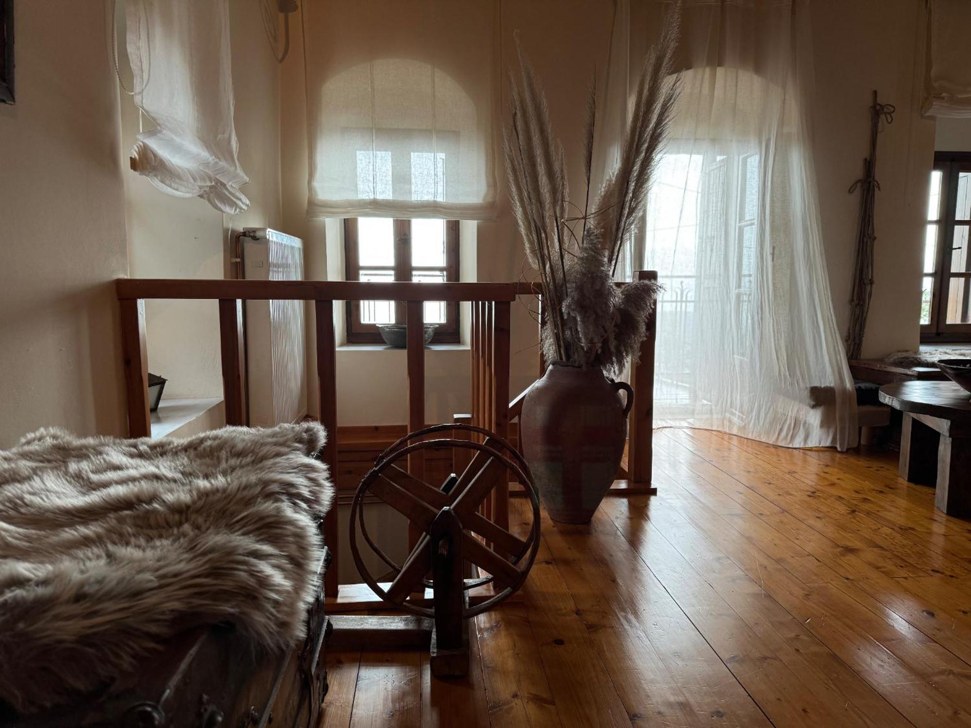 Terra Petra Villa at Psari Trikolonon Gortynia Psarion Bagian luar foto