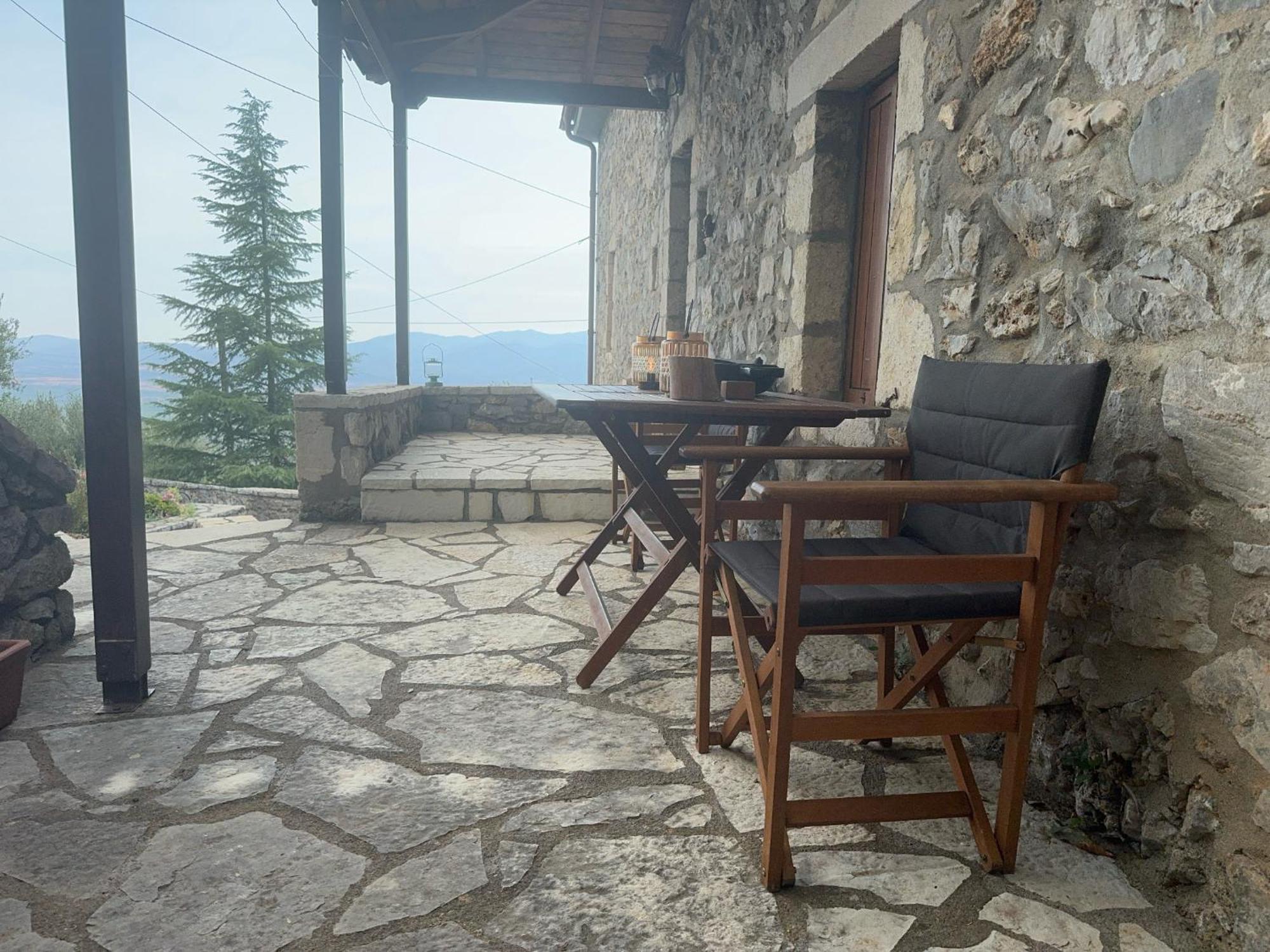 Terra Petra Villa at Psari Trikolonon Gortynia Psarion Bagian luar foto