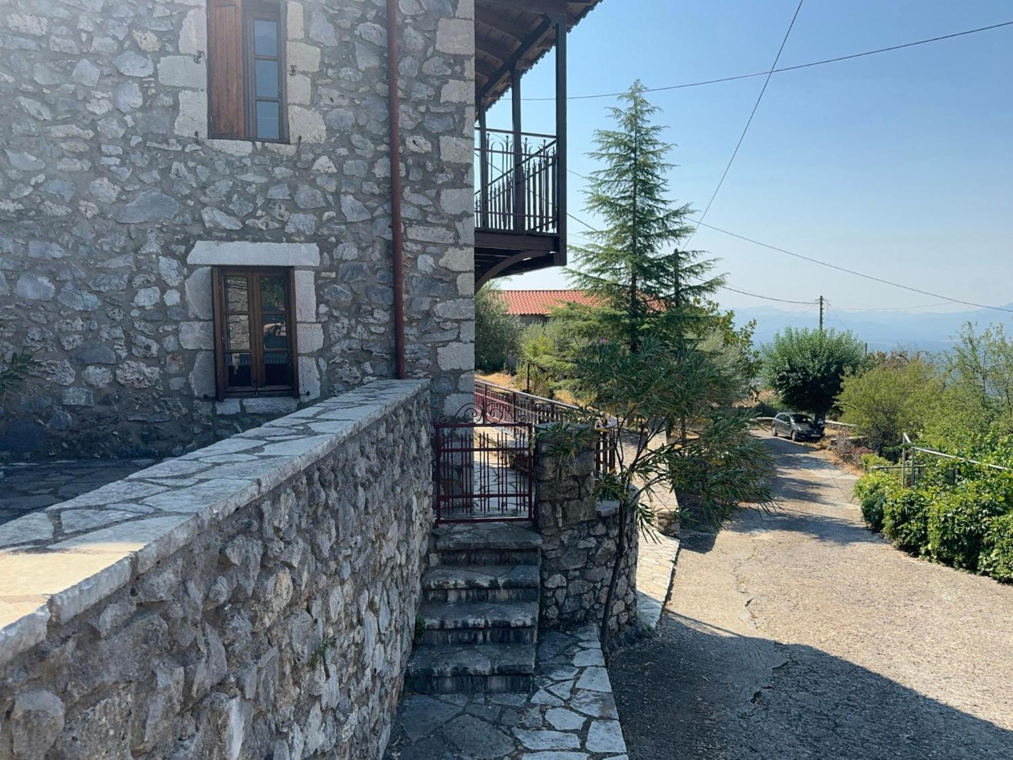 Terra Petra Villa at Psari Trikolonon Gortynia Psarion Bagian luar foto