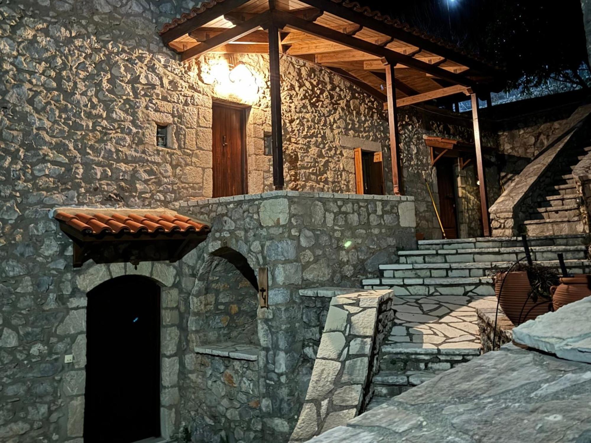 Terra Petra Villa at Psari Trikolonon Gortynia Psarion Bagian luar foto