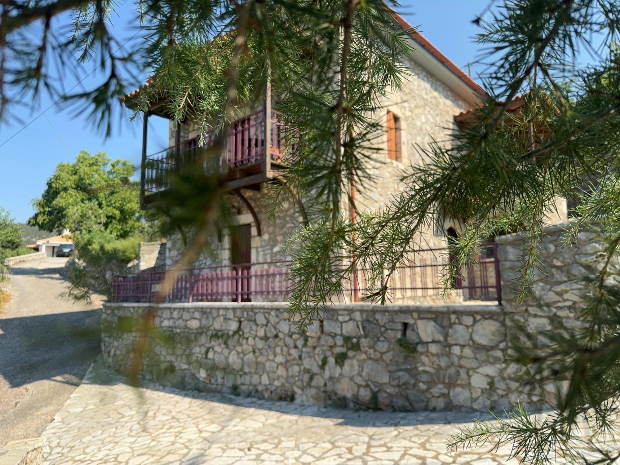 Terra Petra Villa at Psari Trikolonon Gortynia Psarion Bagian luar foto