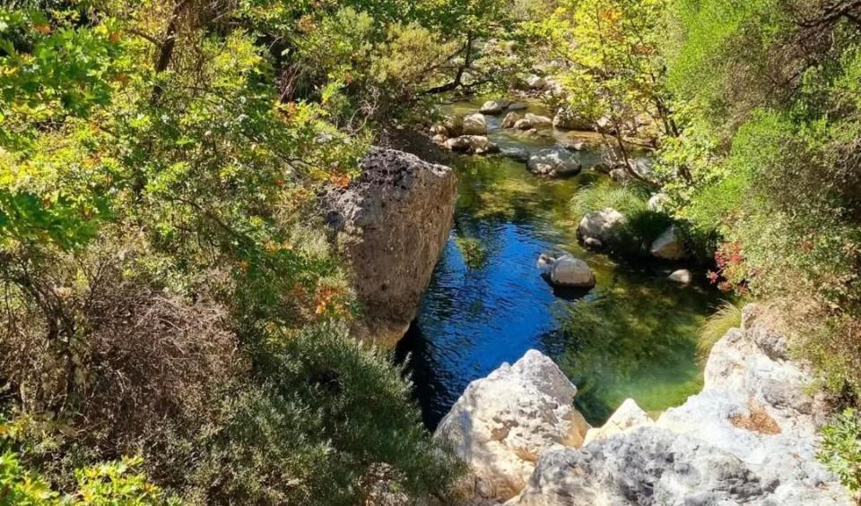 Terra Petra Villa at Psari Trikolonon Gortynia Psarion Bagian luar foto