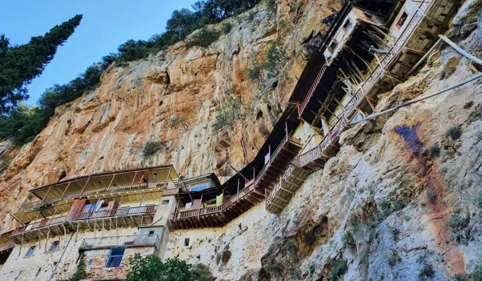 Terra Petra Villa at Psari Trikolonon Gortynia Psarion Bagian luar foto